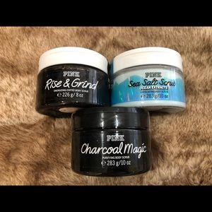 New PINK body scrubs!